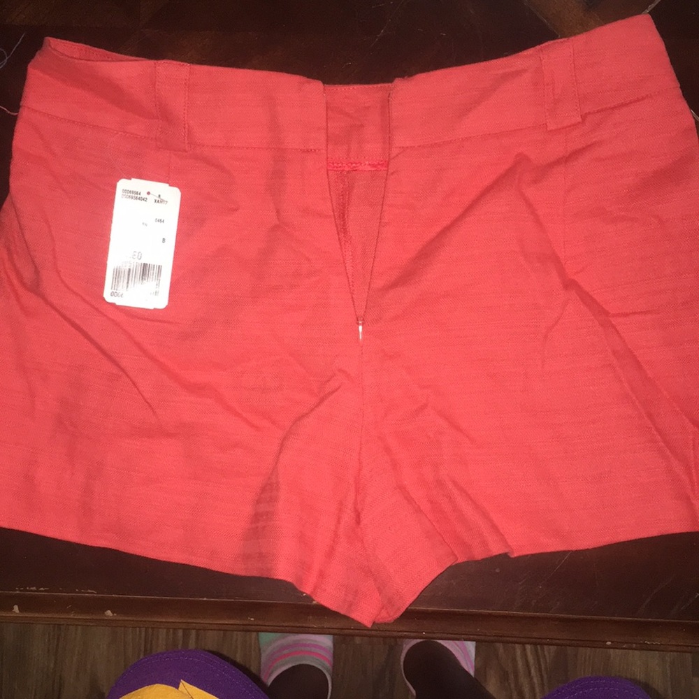 Coral Woven Shorts